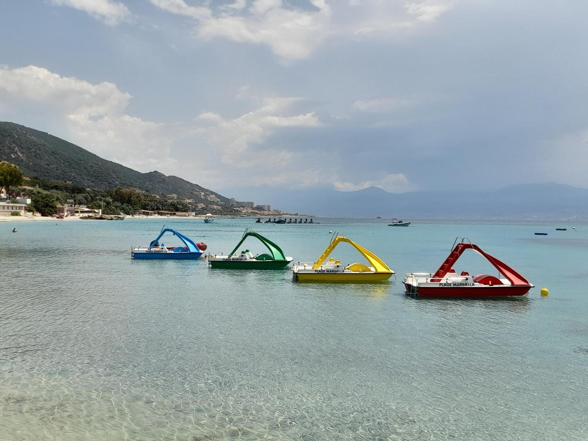 אז'אקסיו Marinella, Vue Mer Panoramique, Superbe T2 Plage A 150 M מראה חיצוני תמונה